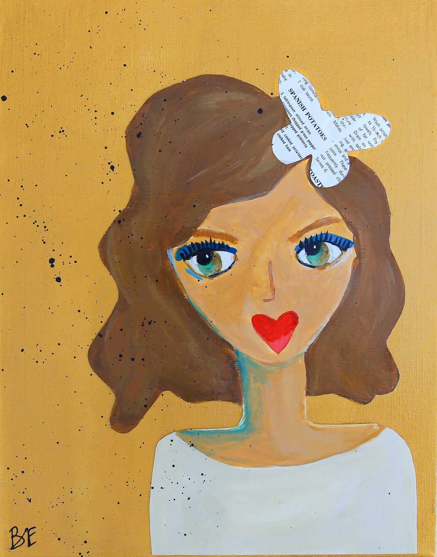 Flat Art Notecards with Envelopes, set of 4