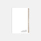 MILLIE Notebook Hardcover Spiral 5.5 x 8.5