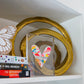 Mixed Media Hearts in Acrylic Frames