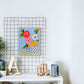 FLORALS on CANVAS BOARD