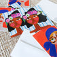 BIRDIE + CONSTANCE - flat art notecards, set of 6
