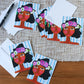 CONSTANCE - flat art notecards, set of 4