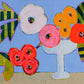 FLORALS on CANVAS BOARD
