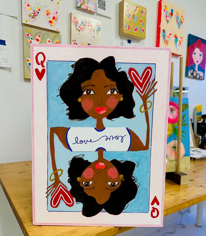 LOVE - Queen of Hearts