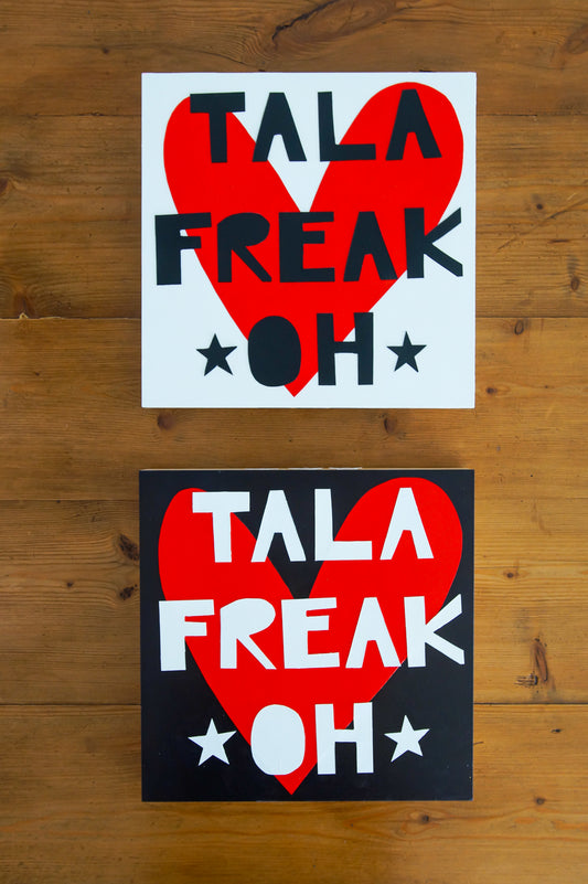 TALAFREAKO - black letters