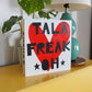 TALAFREAKO - black letters
