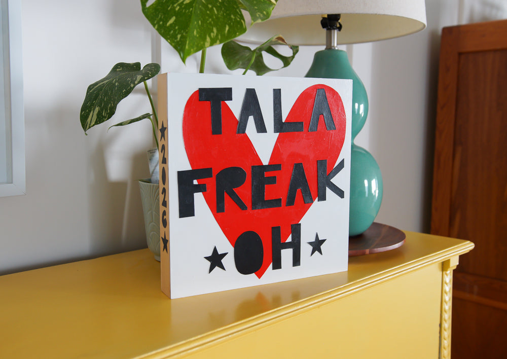 TALAFREAKO - black letters